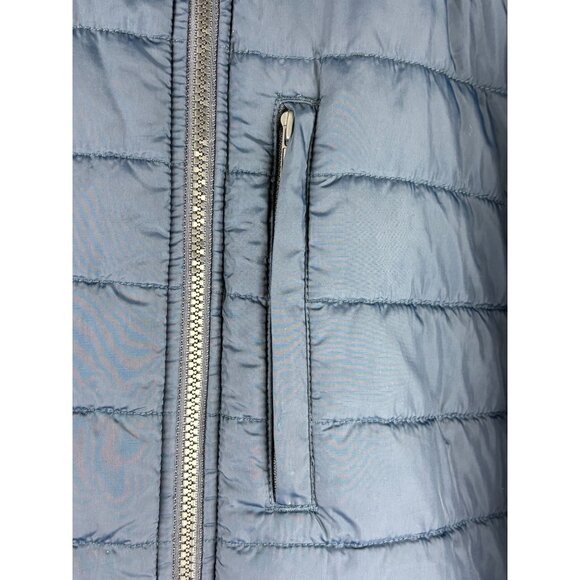 Gorpcore Sporty Utility Outdoors Navy Blue Insulated GAP Puffer Jacket Men's XL - Picture 11 of 11